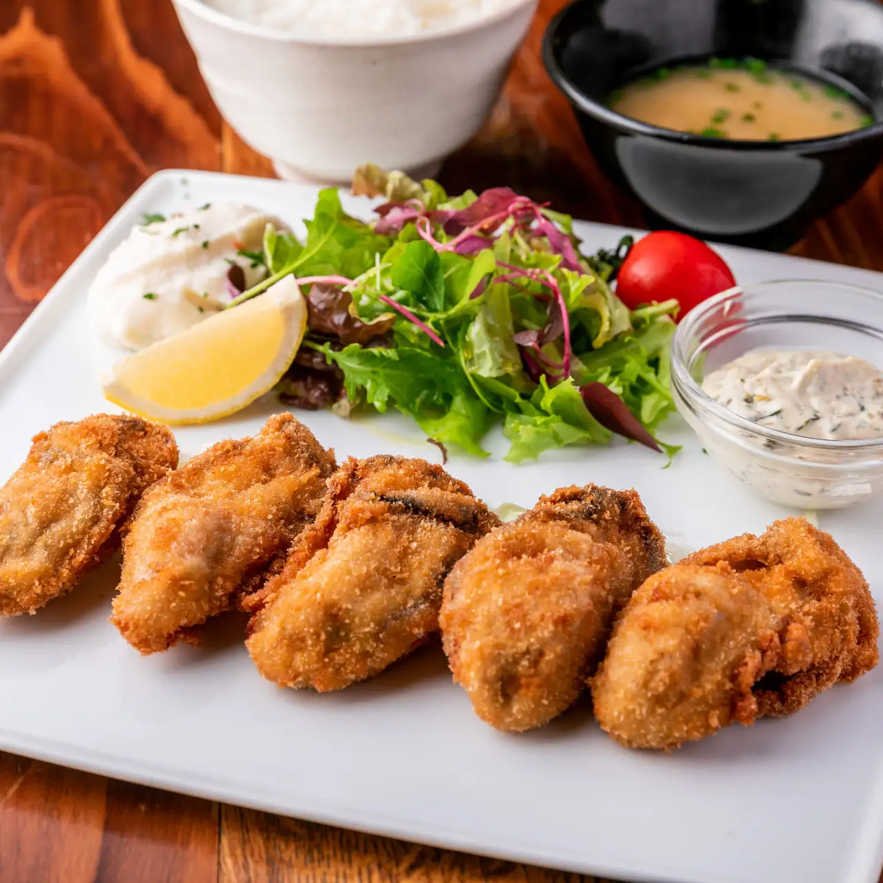 牡蠣フライセット